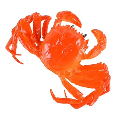Abaodam Realistische Simulation Krabbe Gefälschte Krabbe Spielzeug Pädagogisches Für Aquarium Party Zubehör von Abaodam