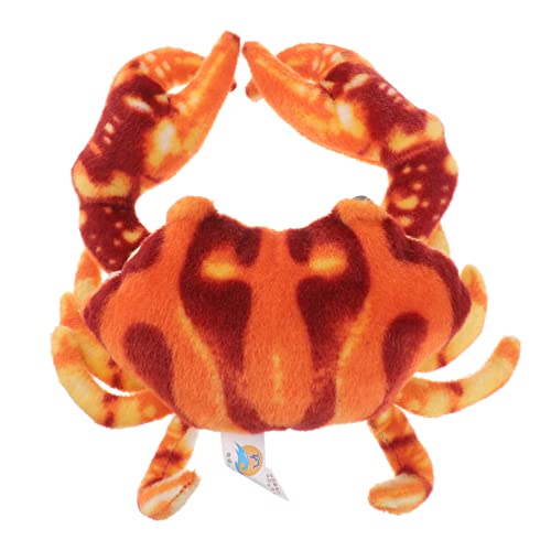 Abaodam Krabbenfälschung Kuscheltier für spielsachen für Toys for Kissen Krabbe Plüschtier Krabbenplüsch Plüschtiere rot von Abaodam