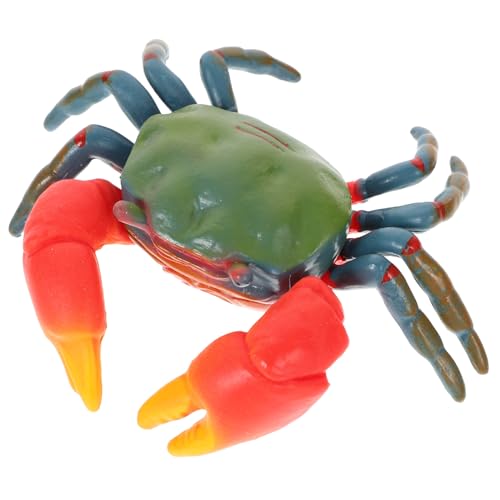 Abaodam Krabbenmodell Kinderspielzeug Meerestierspielzeug Krabben Spielset Modellkrabbensimulation Lebensechte Krabbe Kreative Simulationskrabbe Realistisches von Abaodam