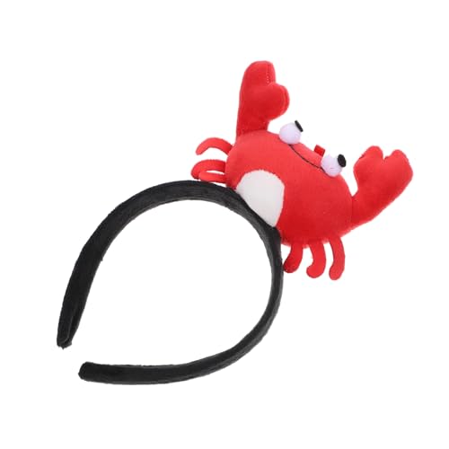 Abaodam Kreatives Lustiges Haarband mit Großem Krebs Plüschmotiv Umweltfreundlich Bequem für Erwachsene für Cosplay Karneval Halloween und Party Zubehör Abaodam Kreatives Lustiges Haarband mit Großem Krebs Plüschmotiv Umweltfreundlich Bequem für Erwachsene für Cosplay Karneval Halloween und Party Zubehör von Abaodam