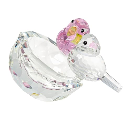 Abaodam Kristallvogel -nestverzierung Mini-vogelhäuser Vogelnest Zum Basteln Vogelnester Zum Basteln Künstliche Vogelnester Ostern-vogelnest-Ornamente Nest Für Kleine Vögel Kristallglas von Abaodam
