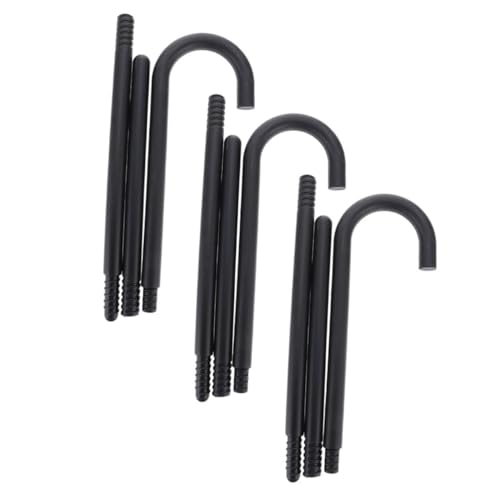 Abaodam Krücken Stock Requisiten Party Krückenstab Halloween Party Stock Kostüm Krücken Tanzstock Krücke Gehstock für Kostüm Dekorative Krücke Stick Old Man Cane Prop Kunststoff Schwarz Abaodam Krücken Stock Requisiten Party Krückenstab Halloween Party Stock Kostüm Krücken Tanzstock Krücke Gehstock für Kostüm Dekorative Krücke Stick Old Man Cane Prop Kunststoff Schwarz von Abaodam