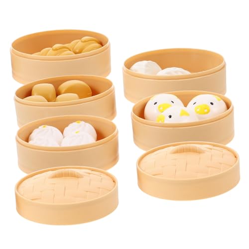 Abaodam Küchenspielzeug Set Teilig Frühstück Dampfknödel Kochset Interaktives Rollenspiel Spielküche für Mädchen und Jungen Pretend Cooking Playset von Abaodam