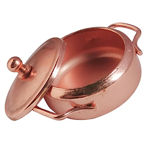 Abaodam Küchenzubehör für Puppenstuben Miniatur-Küchengeräte Modelle Ornament Mini-Puppentopf Miniaturtöpfe für die Küche Metall Kupfertopf Minibecken Dekorationen Kind Künstliches Becken Abaodam Küchenzubehör für Puppenstuben Miniatur-Küchengeräte Modelle Ornament Mini-Puppentopf Miniaturtöpfe für die Küche Metall Kupfertopf Minibecken Dekorationen Kind Künstliches Becken von Abaodam