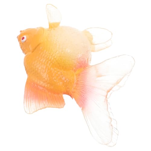 Abaodam Künstliche Goldfisch-Aquarium-Dekoration, realistisches schwimmendes Fischmodell für pädagogisches Spielen und Familieninteraktion, sicheres Material für Aquarien u Abaodam Künstliche Goldfisch-Aquarium-Dekoration, realistisches schwimmendes Fischmodell für pädagogisches Spielen und Familieninteraktion, sicheres Material für Aquarien u von Abaodam