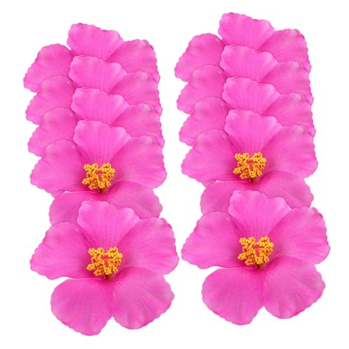 Abaodam Künstliche Hibiskusblüten, tropische Blumen, künstliche Hibiskusblüten, Hibiskusblumen, Dekoration, Hibiskus, künstliche Blumen für den Außenbereich, Rose, Hibiskus, Dekoration, Rosig, 10 Abaodam Künstliche Hibiskusblüten, tropische Blumen, künstliche Hibiskusblüten, Hibiskusblumen, Dekoration, Hibiskus, künstliche Blumen für den Außenbereich, Rose, Hibiskus, Dekoration, Rosig, 10 von Abaodam