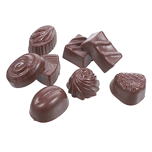 Abaodam Künstliche Schokoladenmodelle Realistische Faux Dessert Requisiten Aus PVC Für Tischdekoration Und Fotografie Braune Simulation Schokolade Für Kreative Deko Ideen Abaodam Künstliche Schokoladenmodelle Realistische Faux Dessert Requisiten Aus PVC Für Tischdekoration Und Fotografie Braune Simulation Schokolade Für Kreative Deko Ideen von Abaodam