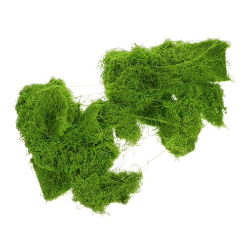 Abaodam Künstliches Moos Hellgrün für DIY Basteln Modellbau Terrarien Aquarien Dekoration Langlebiges Realistisch Gestaltetes Dekomaterial für Miniaturgärten und Kreative Heimgestaltung von Abaodam