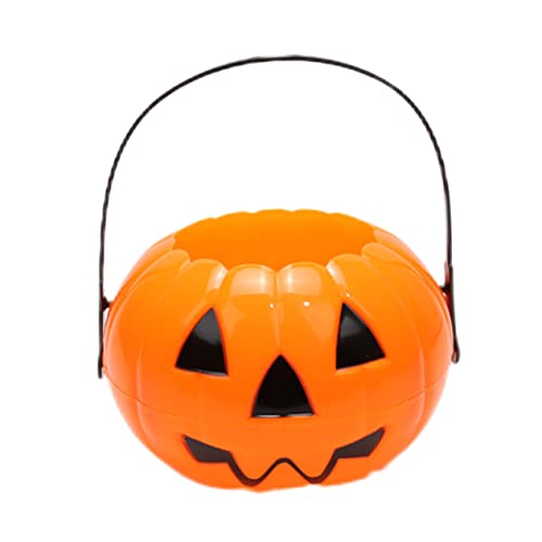 Abaodam Halloween Kürbis Eimer Festliche Kunststoff Süßigkeiten Eimer Für Jungen Und Mädchen Abaodam Halloween Kürbis Eimer Festliche Kunststoff Süßigkeiten Eimer Für Jungen Und Mädchen von Abaodam
