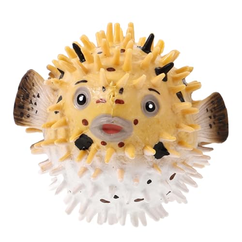 Abaodam Kugelfisch-Modell Badespielzeug Für Babys Wasserrad Kleinkindspielzeug Kinderspielzeug Sensorisches Dinosaurierspielzeug Roboterfisch Yellow PVC Abaodam Kugelfisch-Modell Badespielzeug Für Babys Wasserrad Kleinkindspielzeug Kinderspielzeug Sensorisches Dinosaurierspielzeug Roboterfisch Yellow PVC von Abaodam