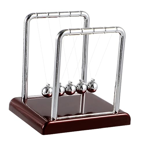 Abaodam Kunststoff Newton Ball mit Kleiner Roter Basis Schreibtischspielzeug und Dekorative Ornamente für Home Office Demonstration Abaodam Kunststoff Newton Ball mit Kleiner Roter Basis Schreibtischspielzeug und Dekorative Ornamente für Home Office Demonstration von Abaodam