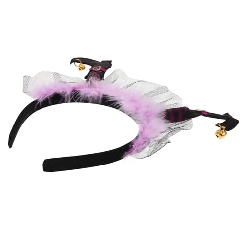 Abaodam Kunststoff Ornament Halloween Kopfbedeckung Tuch Haar Hoops Türklingel von Abaodam
