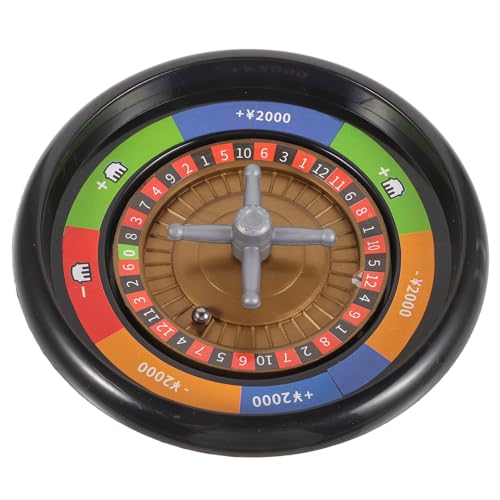 Abaodam Kunststoff Poker Rad Favor Turntable Maschine Spiel Rad von Abaodam
