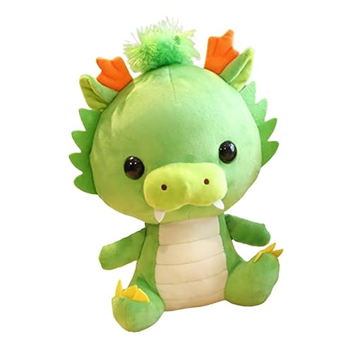 Abaodam Kuschelige Drachenpuppe aus Plüsch Dekoratives Neujahrs Maskottchen Geschenkidee für Jahr des Drachen Süßes Design für Erwachsene Hochwertige Abaodam Kuschelige Drachenpuppe aus Plüsch Dekoratives Neujahrs Maskottchen Geschenkidee für Jahr des Drachen Süßes Design für Erwachsene Hochwertige von Abaodam