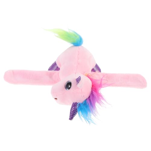 Abaodam Kuscheliges Einhorn Snapp Armband Für üsch Slap Armband Tiermotiv Ideales Party Mitgebsel Für Kindergeburtstag Und Dekoration üßes Kuscheltier Für Handgelenk von Abaodam