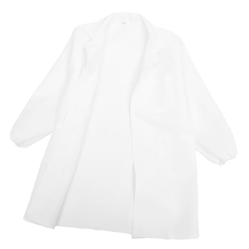 Abaodam Laborkittel, Halloween-Kostüm, Regenmantel, Jungen, Kostüm, Regenmantel, Jungen, Wissenschaftler-Set, Regenoverall, Feigen, Poncho, Zubehör, Mädchen, Stoff, Weiß Abaodam Laborkittel, Halloween-Kostüm, Regenmantel, Jungen, Kostüm, Regenmantel, Jungen, Wissenschaftler-Set, Regenoverall, Feigen, Poncho, Zubehör, Mädchen, Stoff, Weiß von Abaodam