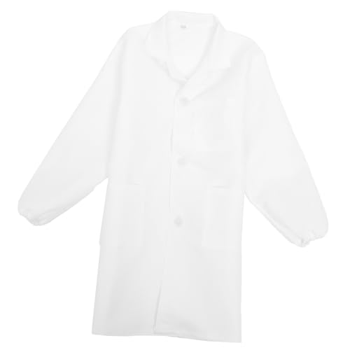Abaodam Laborkittel Bonds Halloween Verkleidung Kittel Männer Jungen Kostüm Regenmantel Jungen Scrubs Wissenschaftler Kit Regenoveralls Kleinkind Feigen Poncho Zubehör Mädchen Stoff Weiß Abaodam Laborkittel Bonds Halloween Verkleidung Kittel Männer Jungen Kostüm Regenmantel Jungen Scrubs Wissenschaftler Kit Regenoveralls Kleinkind Feigen Poncho Zubehör Mädchen Stoff Weiß von Abaodam