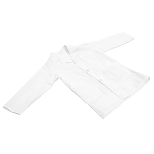 Abaodam Laborkittel Unisex Weiß Waschbar Langarm Kinderkostüm für Wissenschaftler Verkleidung für Jungen und Mädchen für Fasching Bühne Party und Rollenspiele Abaodam Laborkittel Unisex Weiß Waschbar Langarm Kinderkostüm für Wissenschaftler Verkleidung für Jungen und Mädchen für Fasching Bühne Party und Rollenspiele von Abaodam