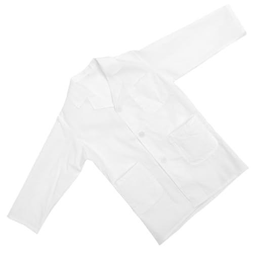 Abaodam Laborkittel Weiß Langarm Waschbar Unisex Wissenschaftler Kostüm Bequem Locker Geschnitten für Schule Geburtstag Halloween Laborthema Rollenspiel Abaodam Laborkittel Weiß Langarm Waschbar Unisex Wissenschaftler Kostüm Bequem Locker Geschnitten für Schule Geburtstag Halloween Laborthema Rollenspiel von Abaodam
