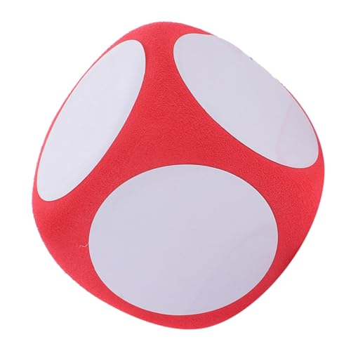 Abaodam 6 cm Großer Roter Leerer Schaumstoffwürfel Würfelspiel Trocken Abwischbarer Schaumstoffwürfel für Jungen und Mädchen Unterrichtsbedarf Abaodam 6 cm Großer Roter Leerer Schaumstoffwürfel Würfelspiel Trocken Abwischbarer Schaumstoffwürfel für Jungen und Mädchen Unterrichtsbedarf von Abaodam