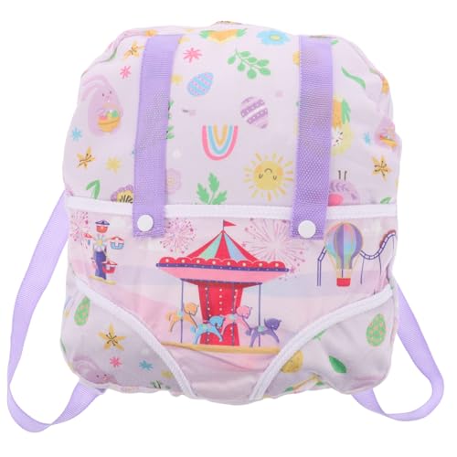 Abaodam Leichter Rucksack Für Puppen Mit Verstellbaren Trägern Zur Aufbewahrung Von Puppenzubehör Lustiges Puppendesign Für Schule Und Ausflüge Für Kleine Abaodam Leichter Rucksack Für Puppen Mit Verstellbaren Trägern Zur Aufbewahrung Von Puppenzubehör Lustiges Puppendesign Für Schule Und Ausflüge Für Kleine von Abaodam