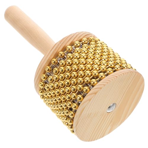 Abaodam Leichtes Cabasa Percussion Instrument mit Holzgriff Einzigartiger Exotischer Klang Vielseitig für Jazz und Weltmusik Langlebig und Professionell für Band und Bühnenauftritte von Abaodam