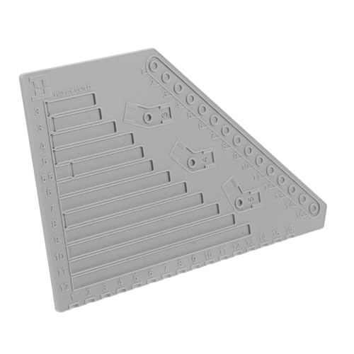 Abaodam Leichtes Ziegel-messlineal-Werkzeug, Multifunktionales Ziegel-messlineal, Bausteine-lineal, Kunststoff-messlineal Abaodam Leichtes Ziegel-messlineal-Werkzeug, Multifunktionales Ziegel-messlineal, Bausteine-lineal, Kunststoff-messlineal von Abaodam