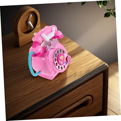 Abaodam Lernspielzeug Musik Telefon für Kleinkinder Interaktives Rollenspiel Fördert Soziale Kommunikation Sprachentwicklung und Fantasie Geeignet für Jungen und Mädchen Sicher und von Abaodam