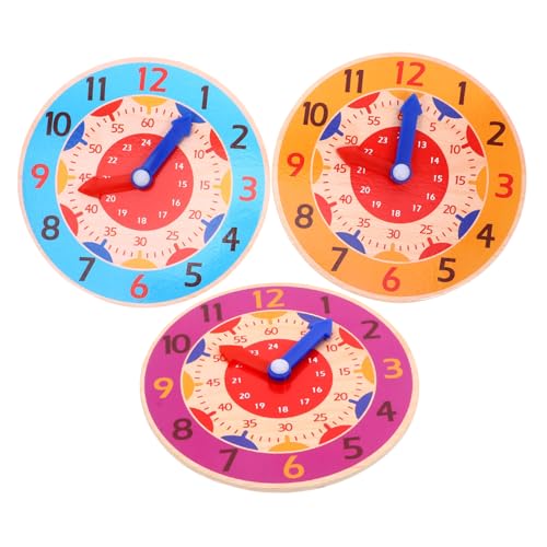 Abaodam Lernuhr Aus Für Kognitive Uhr Mit Bunten Ziffern Und Kreatives Zeitlernspielzeug Für Kleinkinder Abaodam Lernuhr Aus Für Kognitive Uhr Mit Bunten Ziffern Und Kreatives Zeitlernspielzeug Für Kleinkinder von Abaodam