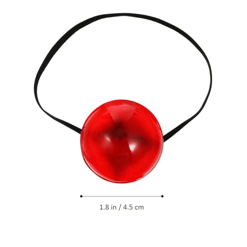 Abaodam Leuchtende Rote Clownsnase mit Elastischem Band Blinkende LED Strapazierfähiges Material Komfortabler Sitz für Erwachsene für Zirkus Kostümpartys und Halloween Abaodam Leuchtende Rote Clownsnase mit Elastischem Band Blinkende LED Strapazierfähiges Material Komfortabler Sitz für Erwachsene für Zirkus Kostümpartys und Halloween von Abaodam