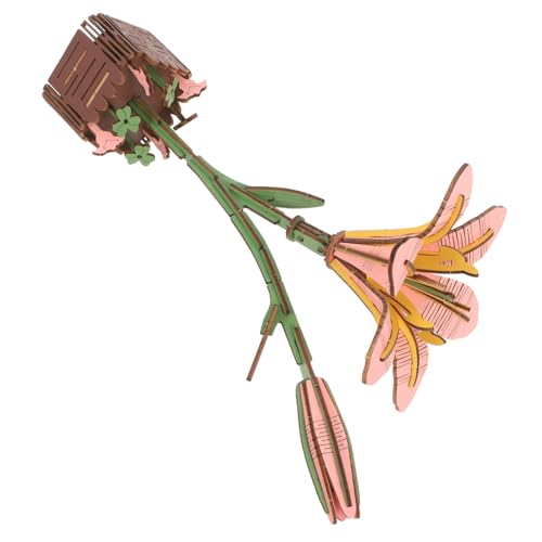 Abaodam Lilie DIY Blumenmodell Bausatz für Erwachsene Präzise Gefertigt Einfach Montierbar Botanische Deko Geschenkidee Geburtstag Muttertag Abaodam Lilie DIY Blumenmodell Bausatz für Erwachsene Präzise Gefertigt Einfach Montierbar Botanische Deko Geschenkidee Geburtstag Muttertag von Abaodam