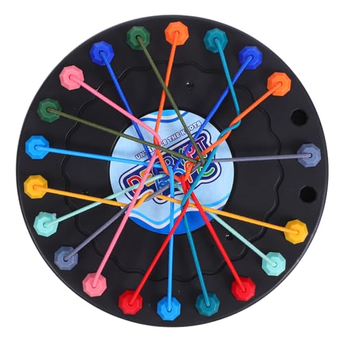 Abaodam Logisches Denktraining Puzzles Seilpuzzle Seilknoten Entwirren Stapelpuzzle Seilentwirrungsspiel Knobelspiele Brettspiele Zum Sortieren Brettspiel Kunststoff von Abaodam