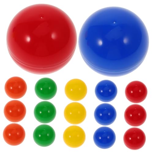 Abaodam Tombola-ziehungsbälle 50 Stück Plastikbälle für Partys Spiele und Dekorationen von Abaodam