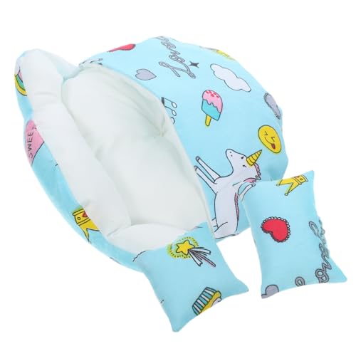 Abaodam Lovely Doll Sleeping Sack aus Weichem Wiederverwendbarer Puppenschlafsack Trendiges Design Langlebig und Leicht Passend für Mini Puppenbett und Puppenbettwäsche Hellblau Abaodam Lovely Doll Sleeping Sack aus Weichem Wiederverwendbarer Puppenschlafsack Trendiges Design Langlebig und Leicht Passend für Mini Puppenbett und Puppenbettwäsche Hellblau von Abaodam