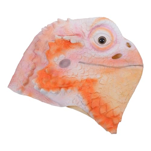 Abaodam Lustige Eidechsenmaske für Halloween Party Tierkopf Kostümzubehör Bequemes für Erwachsene Geeignet für Cosplay und Aufführungen Abaodam Lustige Eidechsenmaske für Halloween Party Tierkopf Kostümzubehör Bequemes für Erwachsene Geeignet für Cosplay und Aufführungen von Abaodam