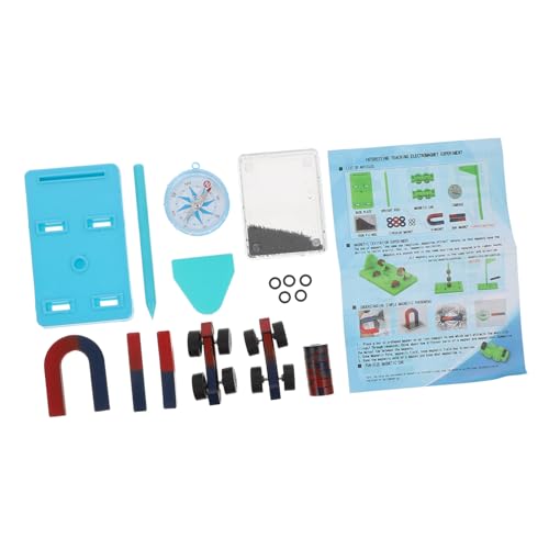 Abaodam Magnetismus Experimentierset Lernspielzeug Wissenschaftliches Magnet Kit für Physik Experimente mit Bunten Magneten Fördert Praktische Bildung und Interaktives Zufällige Farbe von Abaodam