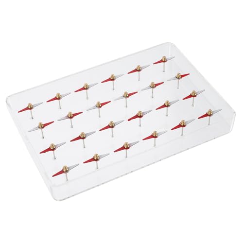 Abaodam Magnetnadel Modellset für Schüler Magnetismus Experimentierset Physik Lernspielzeug mit Magnetischen Kompassnadeln zur Visualisierung von Magnetfeldlinien für Schulunterricht Abaodam Magnetnadel Modellset für Schüler Magnetismus Experimentierset Physik Lernspielzeug mit Magnetischen Kompassnadeln zur Visualisierung von Magnetfeldlinien für Schulunterricht von Abaodam