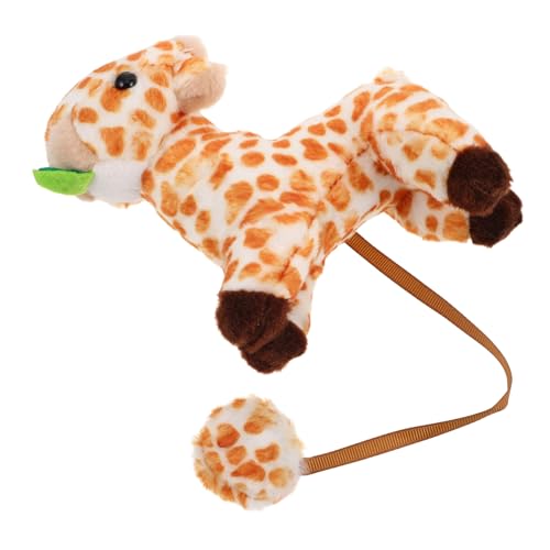 Abaodam Giraffe Plüsch Magnetische Schulterpuppe Für Kostüme Niedliches Kuscheltier Für Partys Geburtstage Und Weihnachten Weiches Und Bequemes Accessoire Für Erwachsene von Abaodam