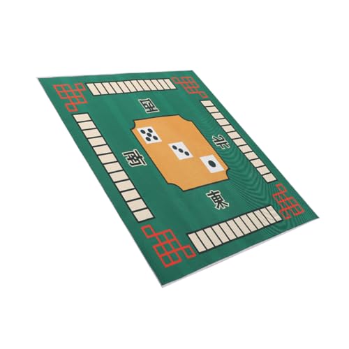 Abaodam Mahjong Tischmatte Tischdecke Geräuschreduzierung Quadratische Spielmatte für Mahjong Poker und Brettspiele Design rutschfest und Langlebig Abaodam Mahjong Tischmatte Tischdecke Geräuschreduzierung Quadratische Spielmatte für Mahjong Poker und Brettspiele Design rutschfest und Langlebig von Abaodam