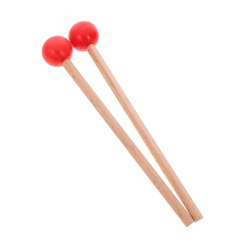 Abaodam Marimba-Schlägel, bequemer Griff, Drumsticks für Schlaginstrumente, glatte Oberfläche, Design für Musikbegeisterte und Anfänger, 1 Paar von Abaodam