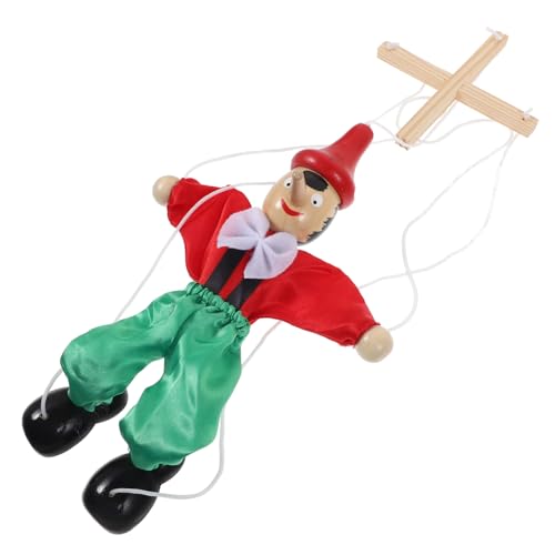 Abaodam Marionettenpuppe für Kreative Fadenpuppe aus Holz mit Zugschnur Interaktives für Theateraufführungen Kreativität und Kommunikationsfähigkeiten Abaodam Marionettenpuppe für Kreative Fadenpuppe aus Holz mit Zugschnur Interaktives für Theateraufführungen Kreativität und Kommunikationsfähigkeiten von Abaodam