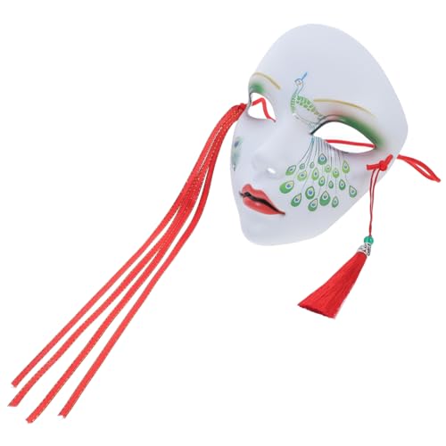 Abaodam Maske für Erwachsene Handbemalt Chinesische Maske für Halloween Requisite für Kostümpartys und Langlebig und Farbenfroh von Abaodam