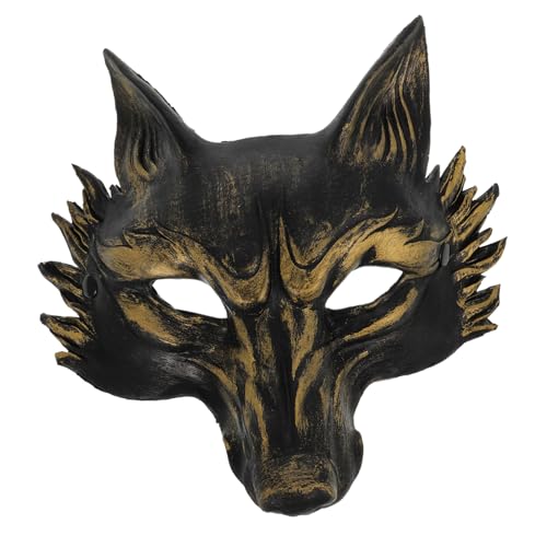 Abaodam Maske halloween costume halloween kleidung halloweenkostüme halloween kostuem halloween masks Schaumhälfte unheimlich wilde Geburtstagsdekorationen Gesichtspflege PU-Schaum Black Abaodam Maske halloween costume halloween kleidung halloweenkostüme halloween kostuem halloween masks Schaumhälfte unheimlich wilde Geburtstagsdekorationen Gesichtspflege PU-Schaum Black von Abaodam