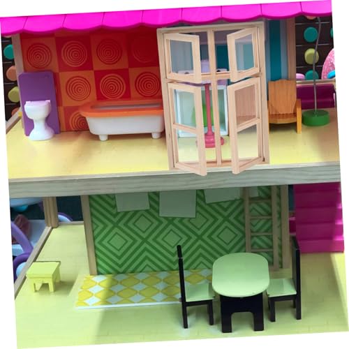 Abaodam Maßstab DIY Bastelset für Puppenhaus Dekoration Flexibel Kombinierbar Kreative Miniatur Szenen Zubehör von Abaodam