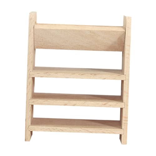 Abaodam Maßstab DIY Miniatur Regal Aufbewahrung Dekoration Wohnzimmerschrank Langlebig Robust Abaodam Maßstab DIY Miniatur Regal Aufbewahrung Dekoration Wohnzimmerschrank Langlebig Robust von Abaodam
