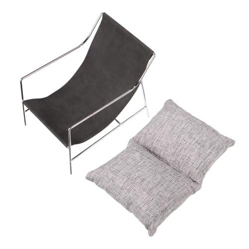 Abaodam Maßstab Mini Möbel mit Kissen DIY Bastelset für Puppenhaus Wohnzimmer Dekoration Realistische Miniatur Indoor Möbel von Abaodam