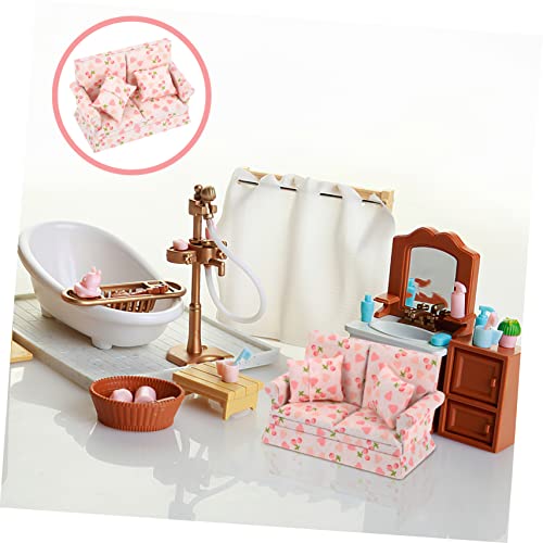 Abaodam Maßstab Moderne Miniatur Wohnzimmer Deko für Langlebiges Puppenmöbel für Kreatives von Abaodam