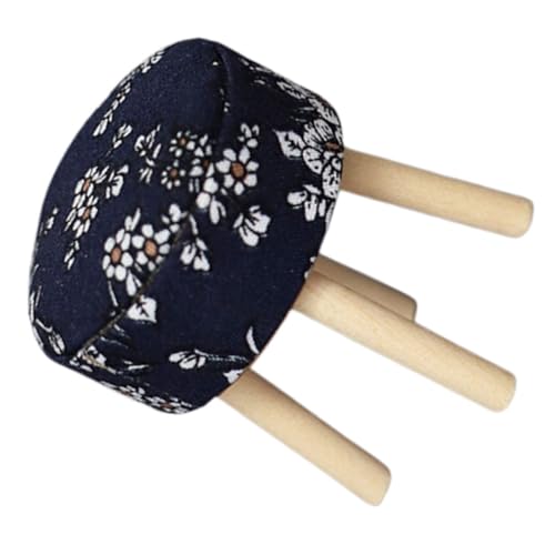 Abaodam Maßstab Runder Barhocker Blaues Stoffbezug Mini Stuhl Für Puppenhaus Küche Wohnzimmer Zubehör Für Sammler Und Rollenspiel Abaodam Maßstab Runder Barhocker Blaues Stoffbezug Mini Stuhl Für Puppenhaus Küche Wohnzimmer Zubehör Für Sammler Und Rollenspiel von Abaodam