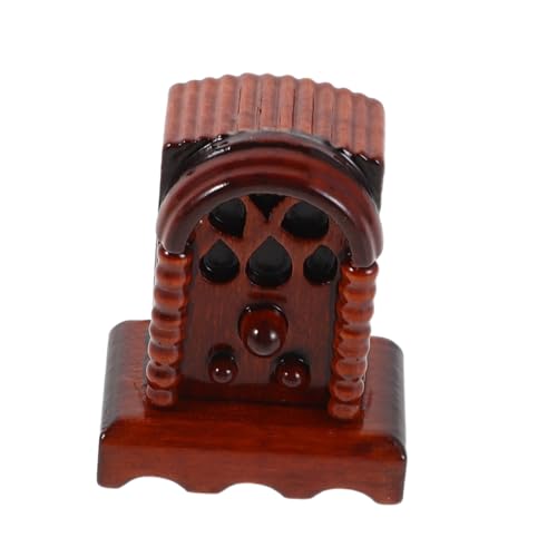 Abaodam Maßstab Vintage Holzspielzeug für Puppenhaus Dekoration Fotorequisite mit Realistischen Details Langlebig Robust für Kreatives von Abaodam