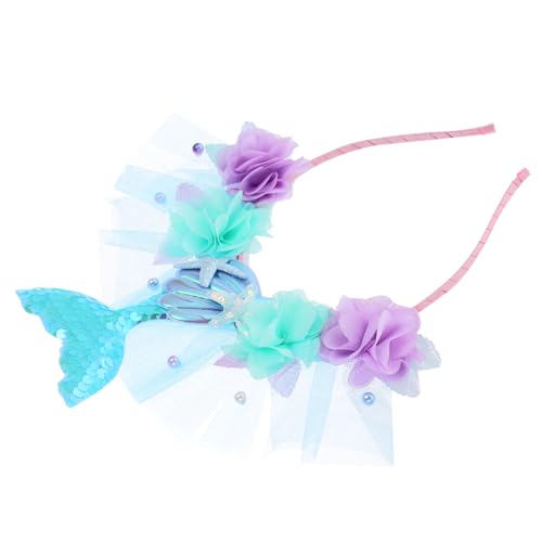 Abaodam Meerjungfrau Stirnband Kleid Frauen Kostüm Prinzessin Puppe haaraccessoires haar deko festival kopfbedeckung party sachen Stirnbänder für Kleinkinder und Mädchen Haarband Plastik Abaodam Meerjungfrau Stirnband Kleid Frauen Kostüm Prinzessin Puppe haaraccessoires haar deko festival kopfbedeckung party sachen Stirnbänder für Kleinkinder und Mädchen Haarband Plastik von Abaodam